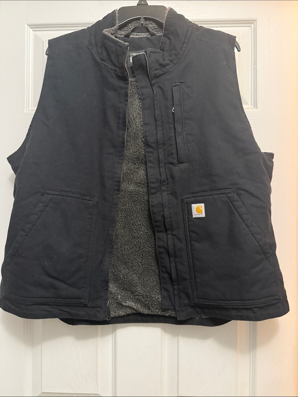 Carhartt Women’s Black Insulated Sherpa Vest